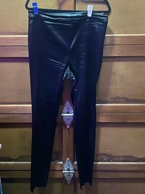 Theory Black High-Rise Stretch Leggings - Sleek Matte Finish